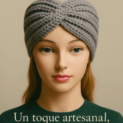 gorro tipo turbante